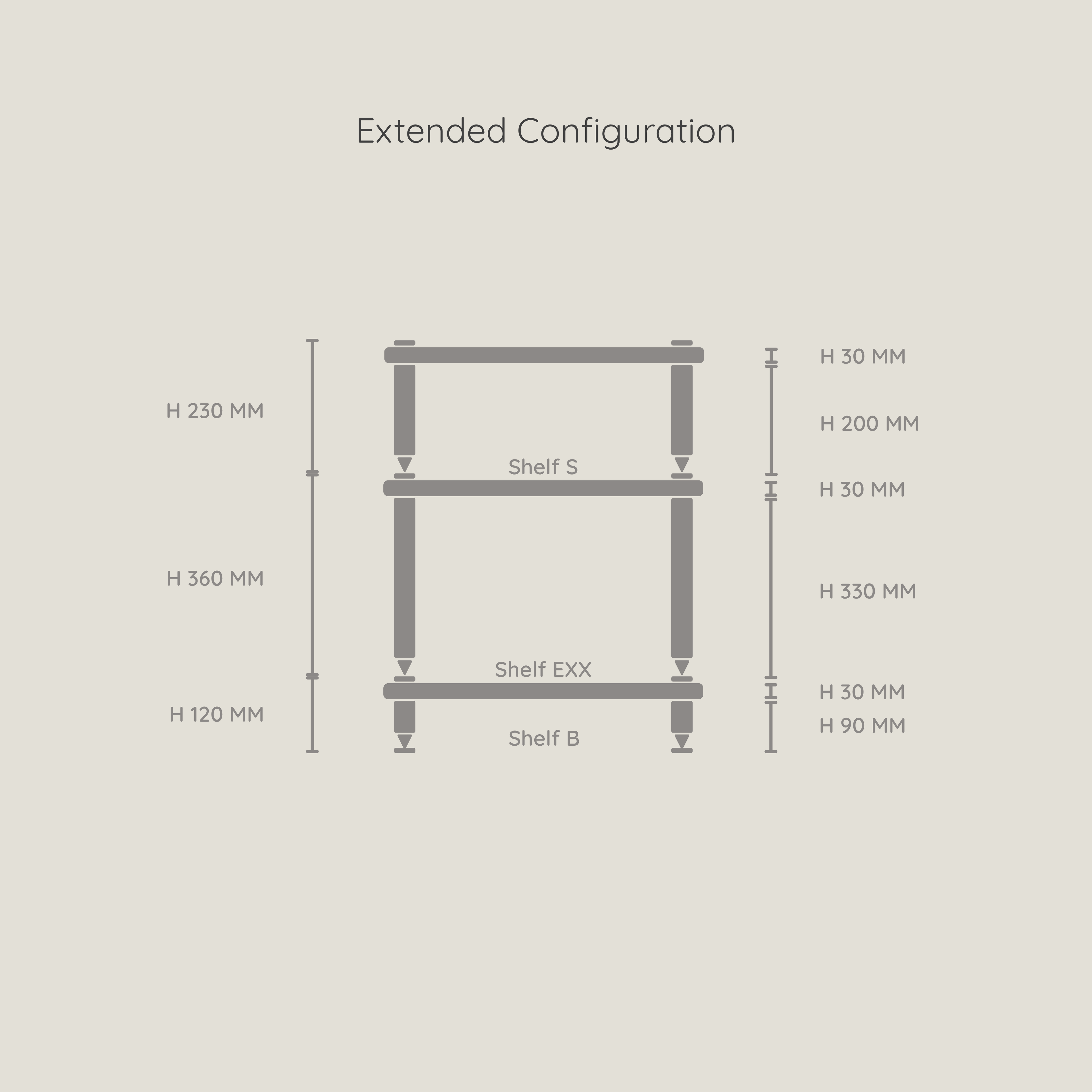 Edge Stand HiFi Rack