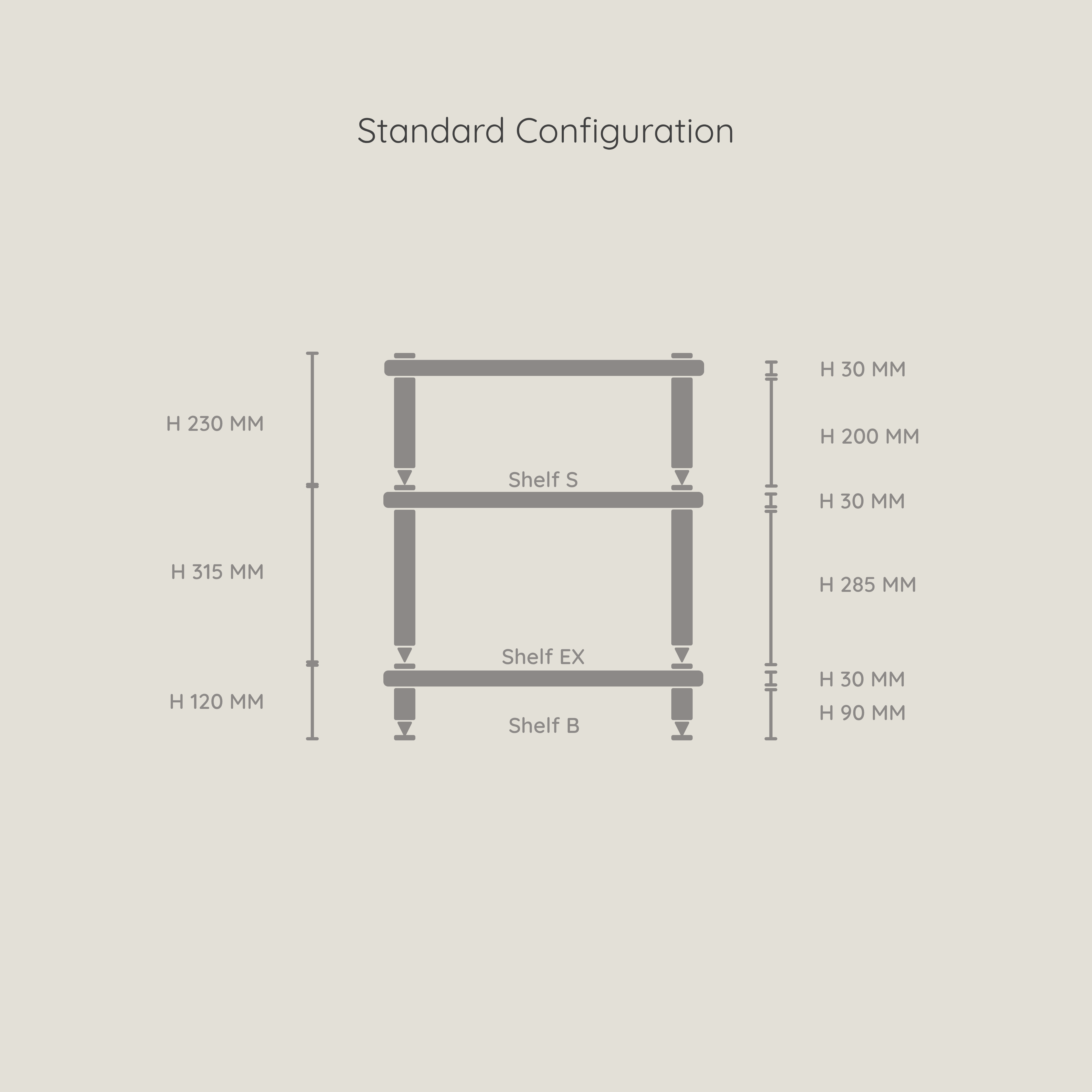 Edge Stand HiFi Rack